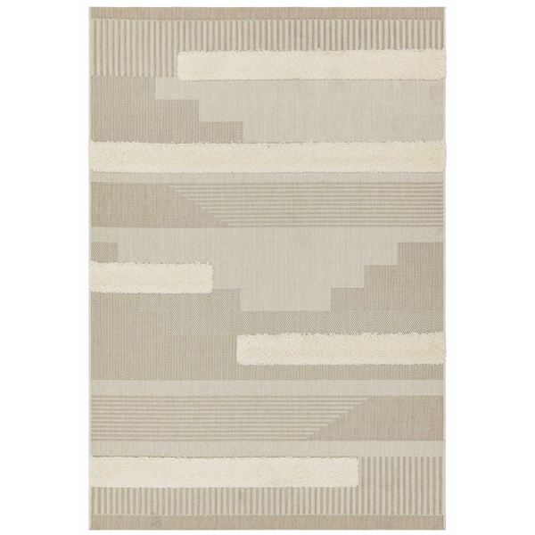 Monty Geometric - Natural Cream